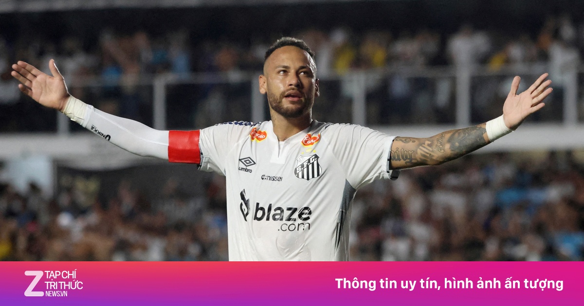 Neymar ghi bàn trở lại sau 2 tháng