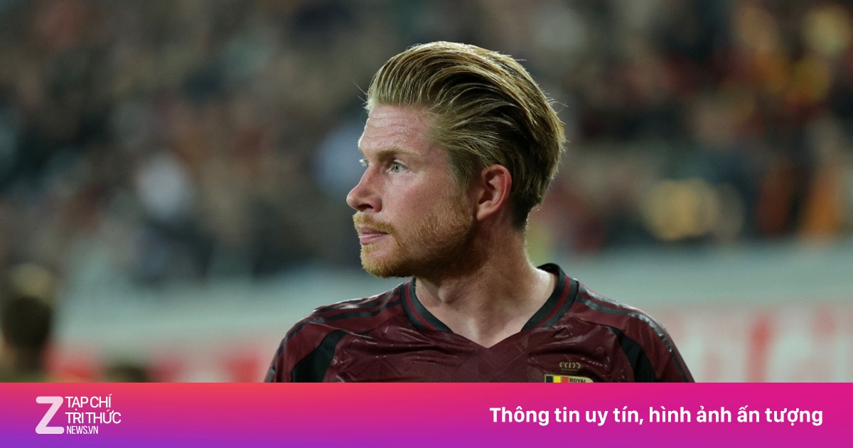 Chưa thể gạch tên De Bruyne