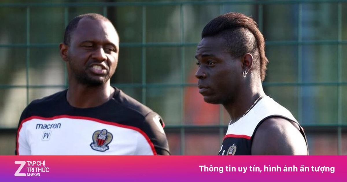Balotelli hả hê khi HLV Vieira bị sa thải