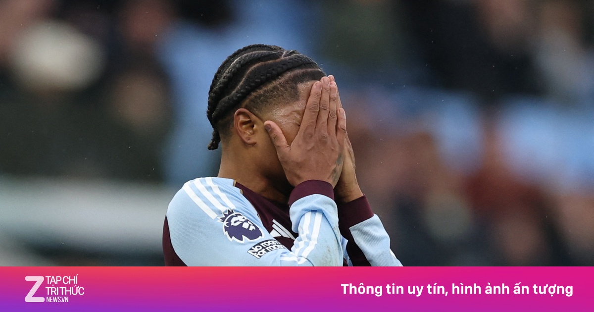 Aston Villa vỡ mộng đua vô địch