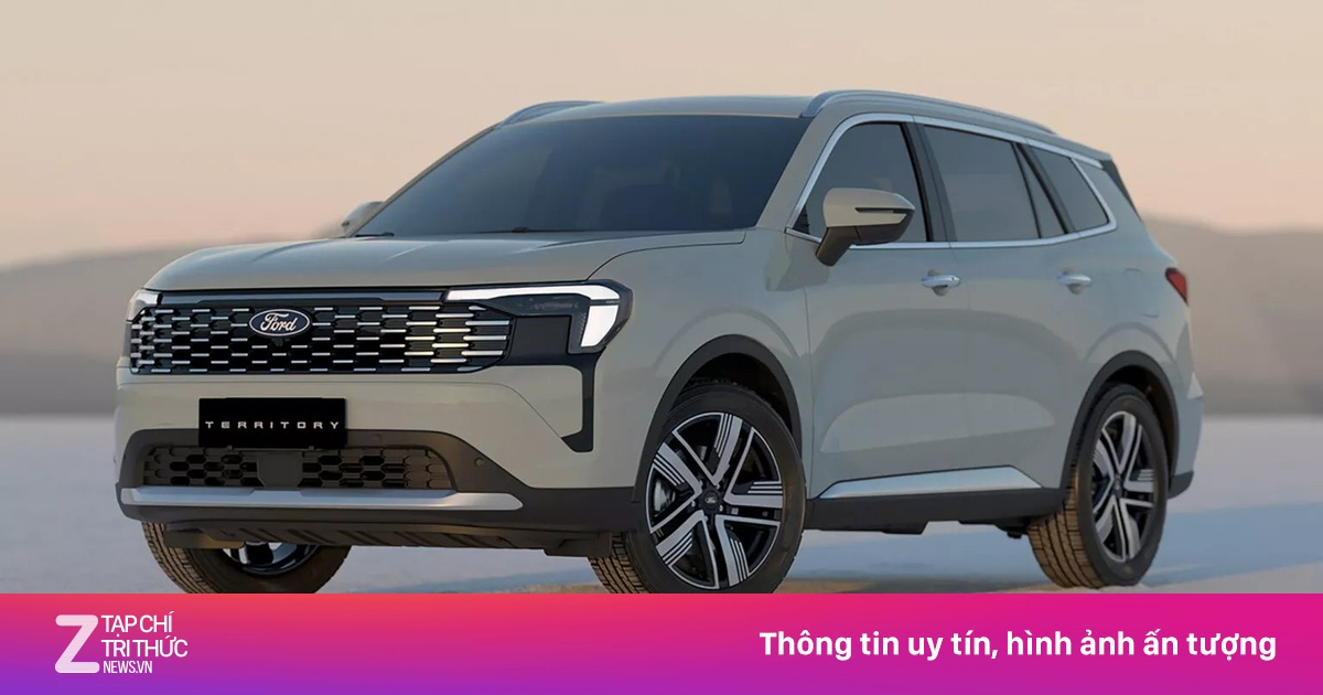Ford Territory 2025 xuất hiện, thay đổi toàn bộ thiết kế
