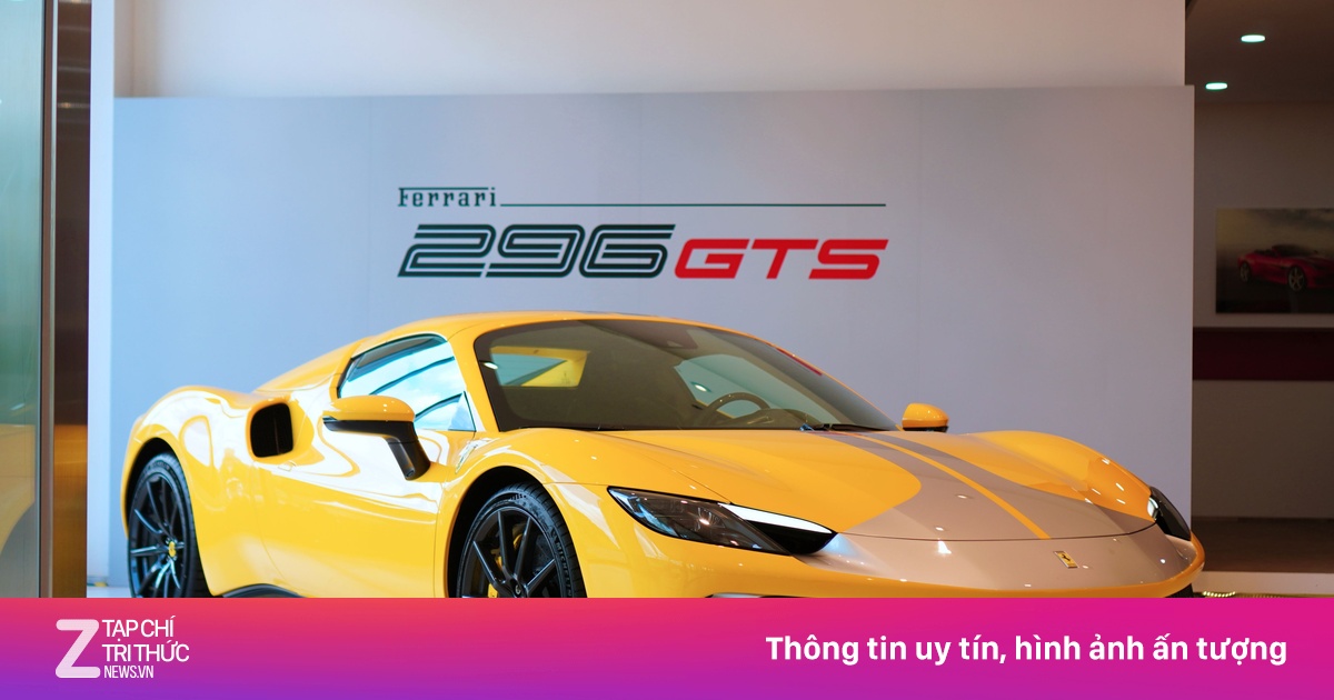 Ngắm siêu xe Ferrari 296 GTS Assetto Fiorano trị giá hơn 30 tỷ đồng