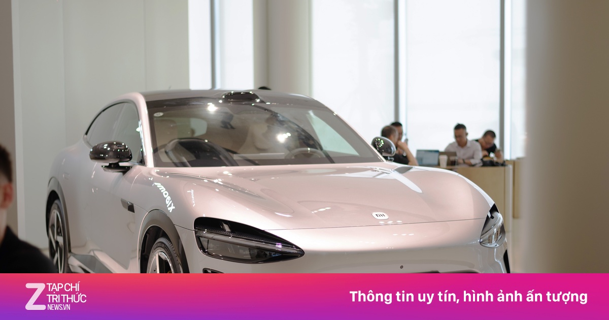 Sờ tận tay Xiaomi YU7, SUV điện 'quyết đấu' Porsche Macan