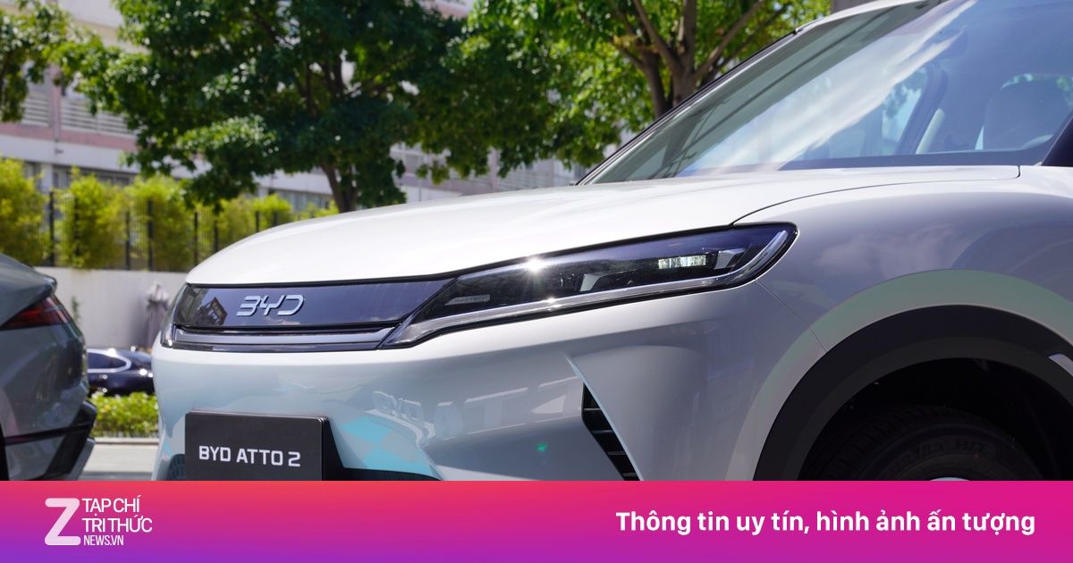 Trải nghiệm BYD Atto 2 - SUV điện đô thị giá 669 triệu đồng