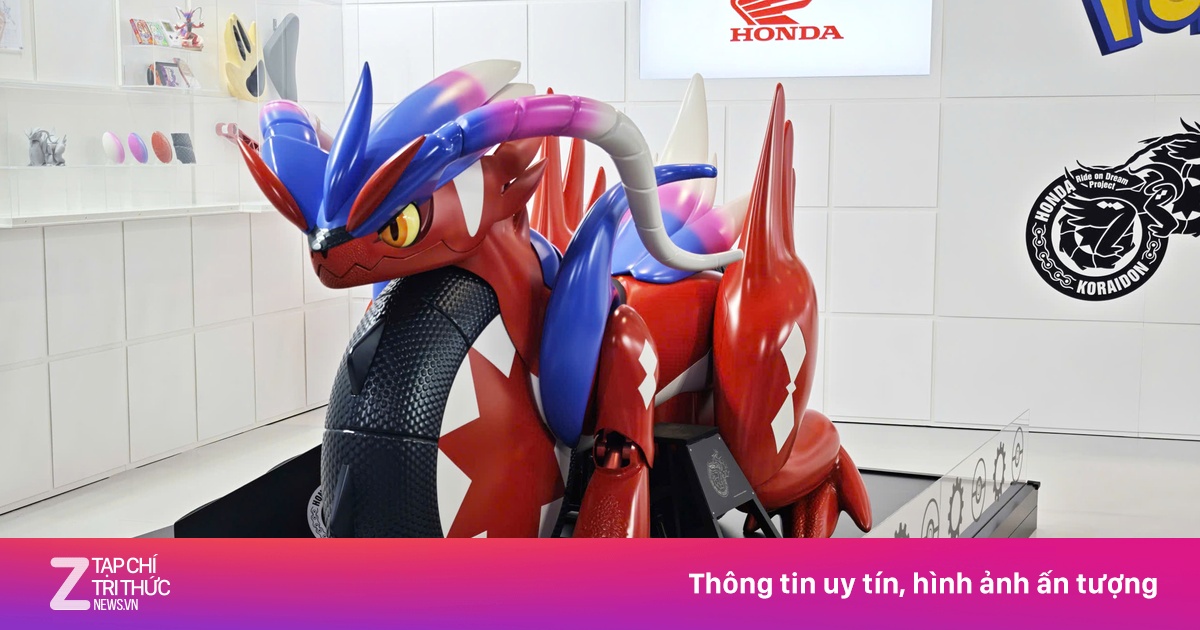'Xe' Pokémon đến triển lãm ôtô tại Nhật