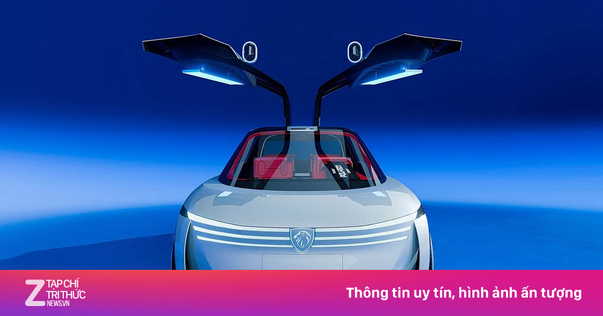 Peugeot cùng hãng ôtô Trung Quốc giới thiệu concept xe cánh chim