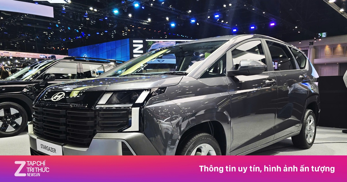 Hyundai Stargazer 2026 bản 'chạy Grab' xuất hiện tại Bangkok Motorshow