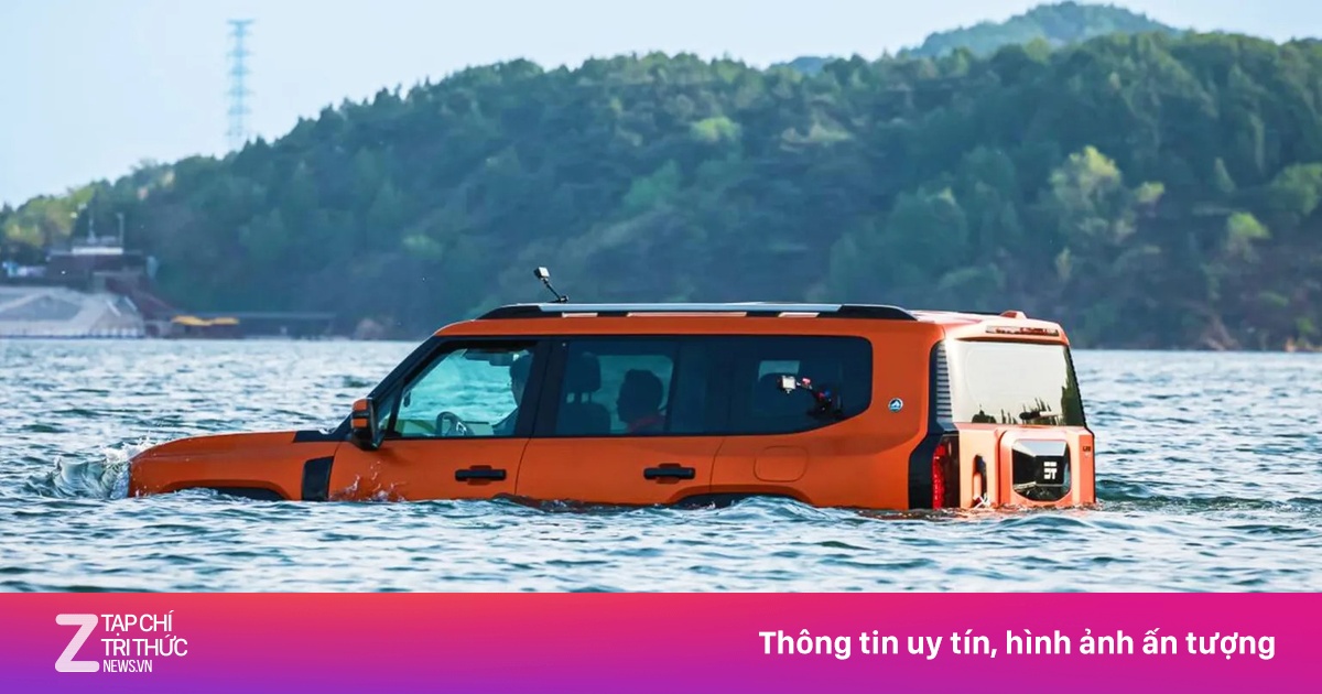 Sau BYD, lại có hãng Trung Quốc mang xe 'lội nước