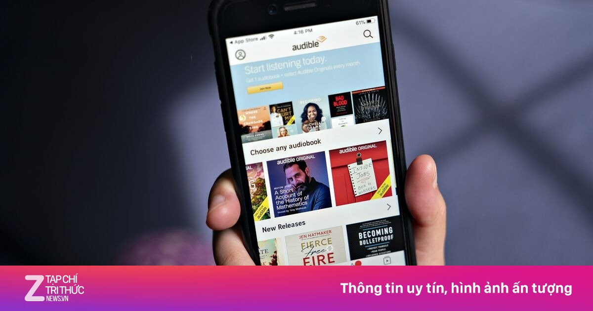 Audible dùng giọng AI: Tiện ích hay sản phẩm hàng loạt tầm thường?