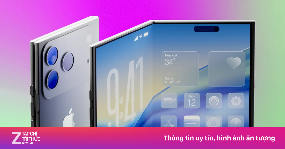 Apple định thiết lập tiêu chuẩn vàng cho điện thoại gập với vật liệu cao cấp