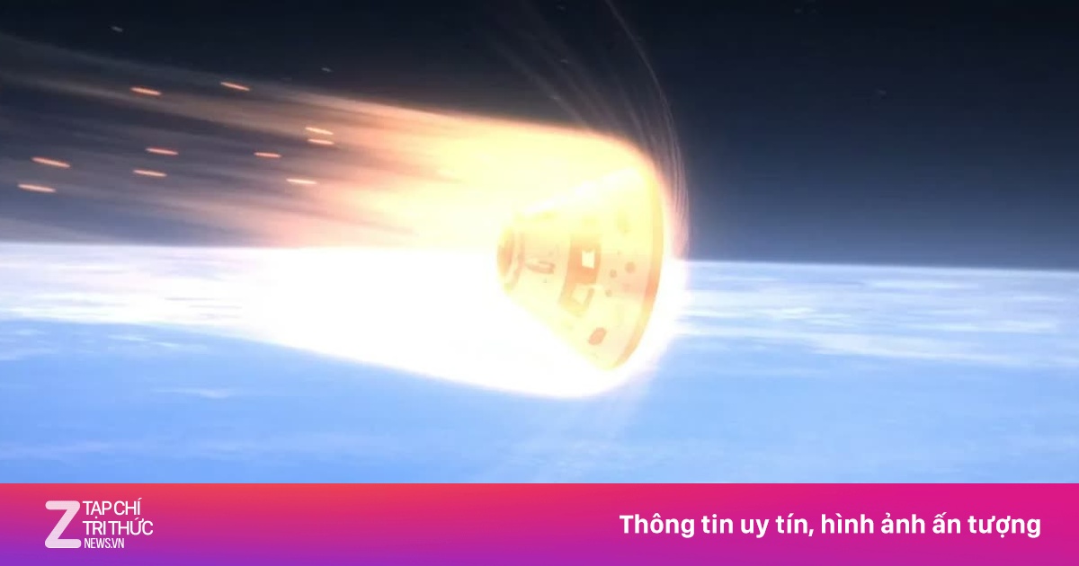 Phi hành đoàn Artemis II vượt qua 'quả cầu lửa' 3.000 độ C để trở về Trái Đất