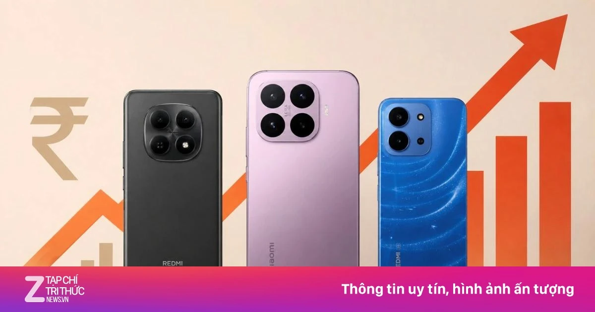 Giá điện thoại Xiaomi tăng mạnh