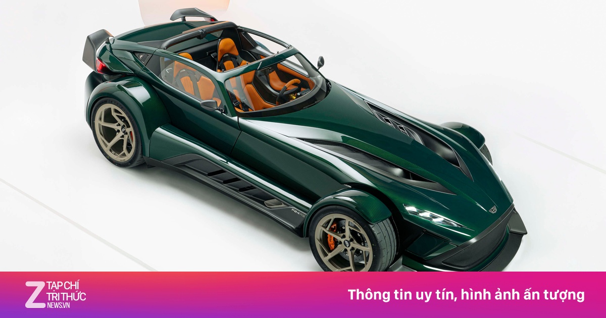 Donkervoort P24 RS - xe thể thao không ABS, không trợ lực lái