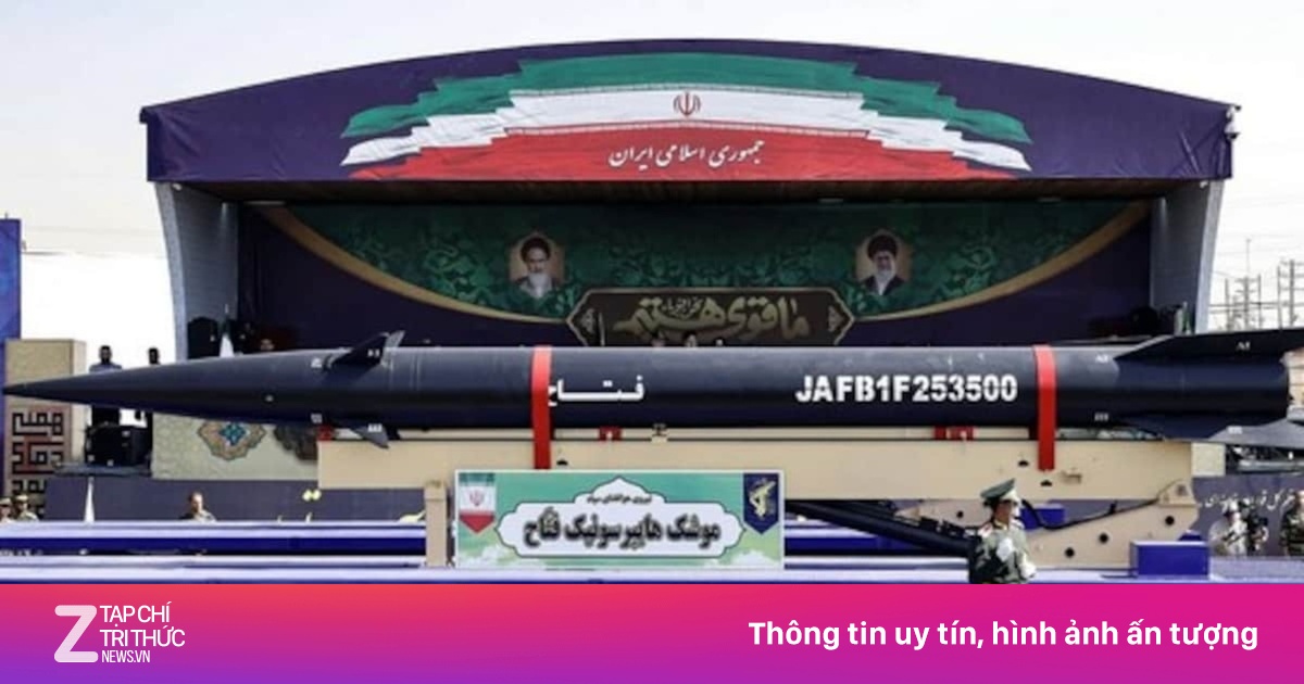 Át chủ bài siêu thanh Fattah-1 của Iran trong cuộc chiến với Israel