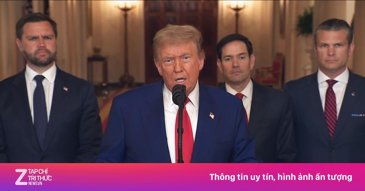 Ông Trump hé lộ mục tiêu bị phá hủy nặng nề nhất tại Iran