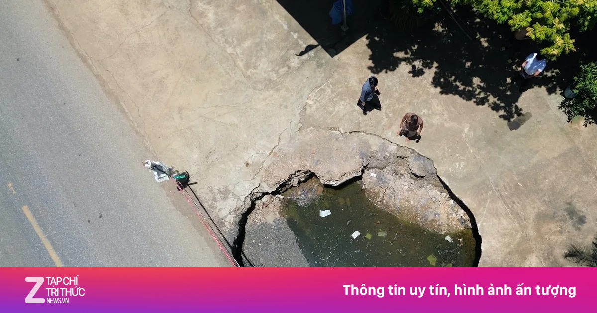 Hố 'Tử thần' tại Phú Thọ, đổ 50 khối đất vẫn chưa đầy