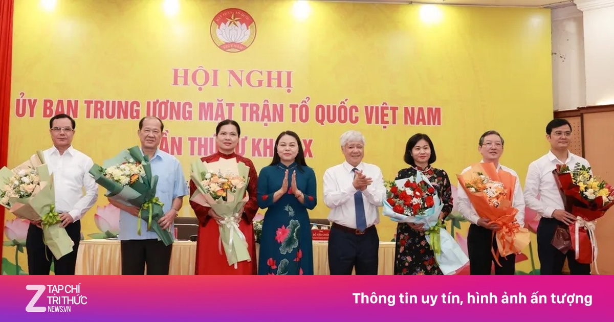 Ủy ban Trung ương Mặt trận Tổ quốc Việt Nam có 6 tân Phó chủ tịch