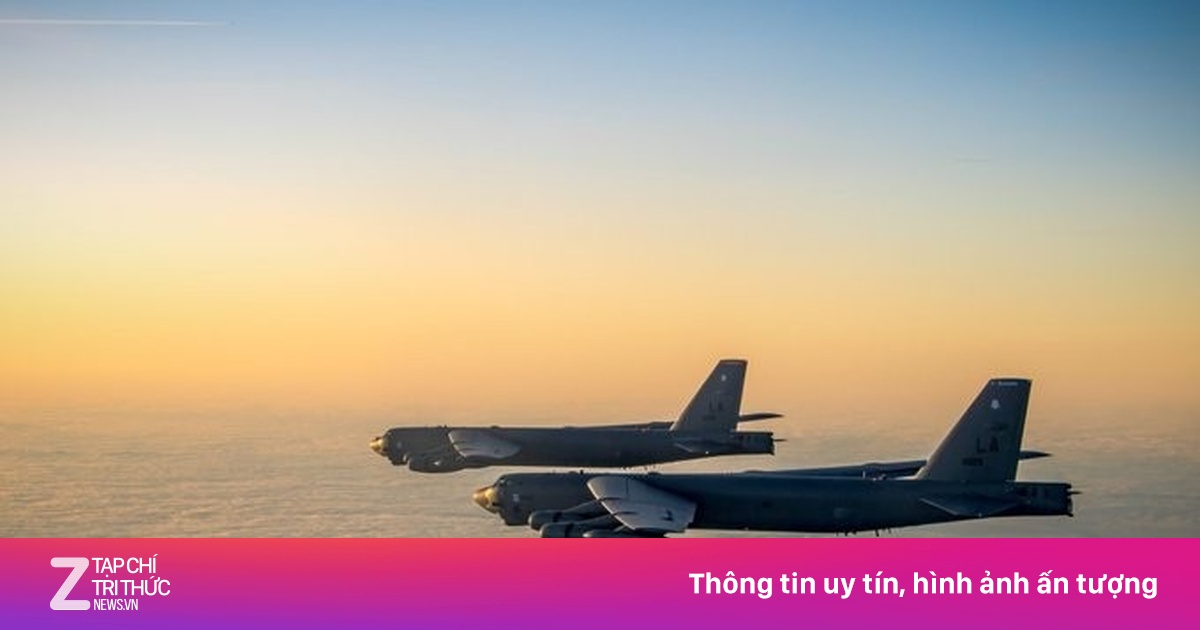 Hai máy bay ném bom B-52 Mỹ xuất hiện gần Venezuela