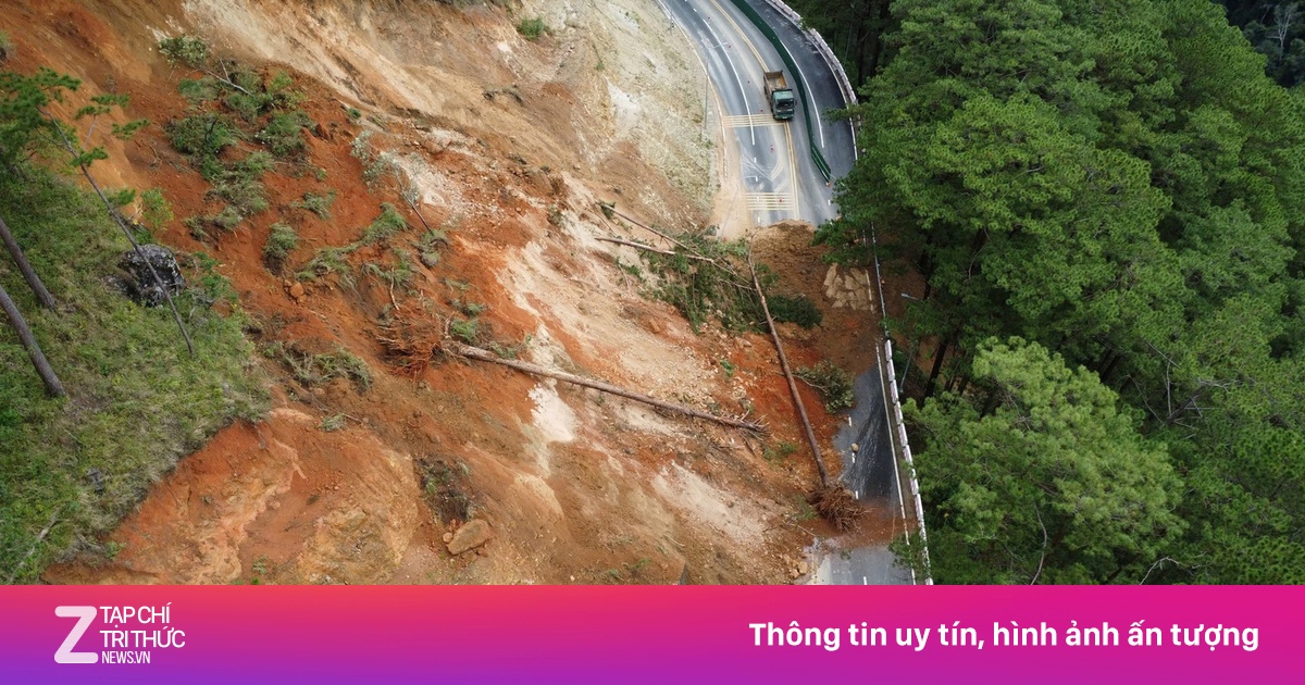 Tạm lưu thông trên đèo Prenn trong 3 ngày