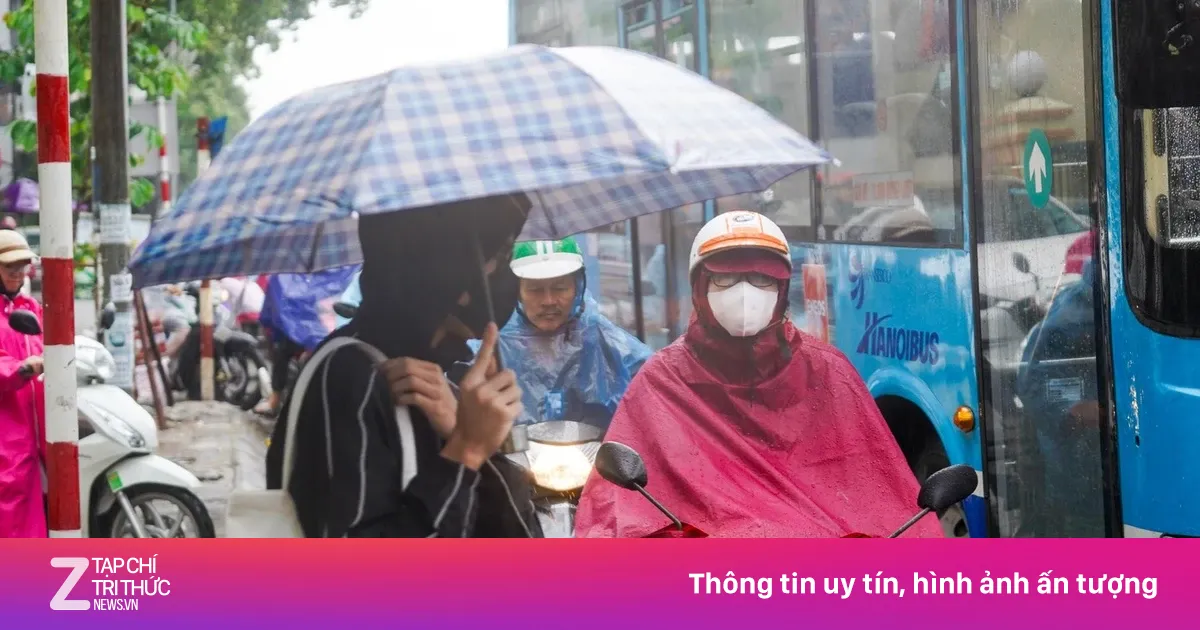 Miền Bắc sắp đón đợt không khí lạnh rất mạnh gây mưa dông, trời rét đậm