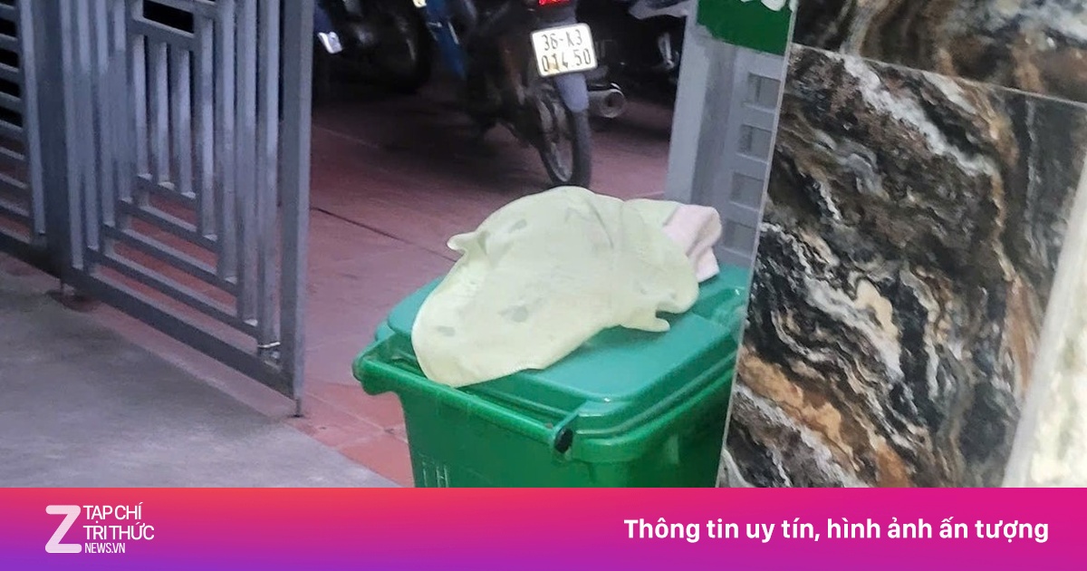Bé trai sơ sinh tử vong trong thùng rác