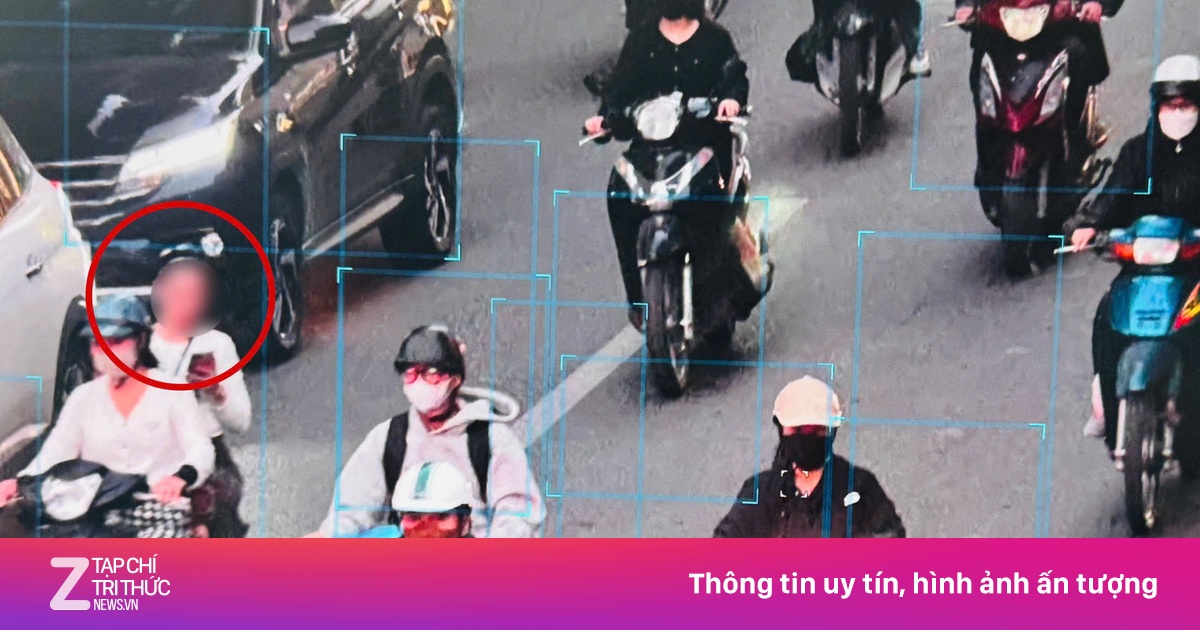 Camera AI 'soi' đến tận cổng trường, phát hiện nhiều học sinh vi phạm giao thông