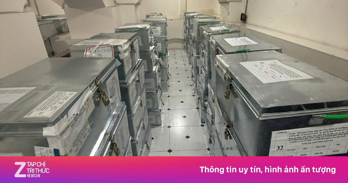 Kho tài liệu chứa 1,5 triệu bút lục vụ án kiểm định sữa Hiup, kẹo Kera