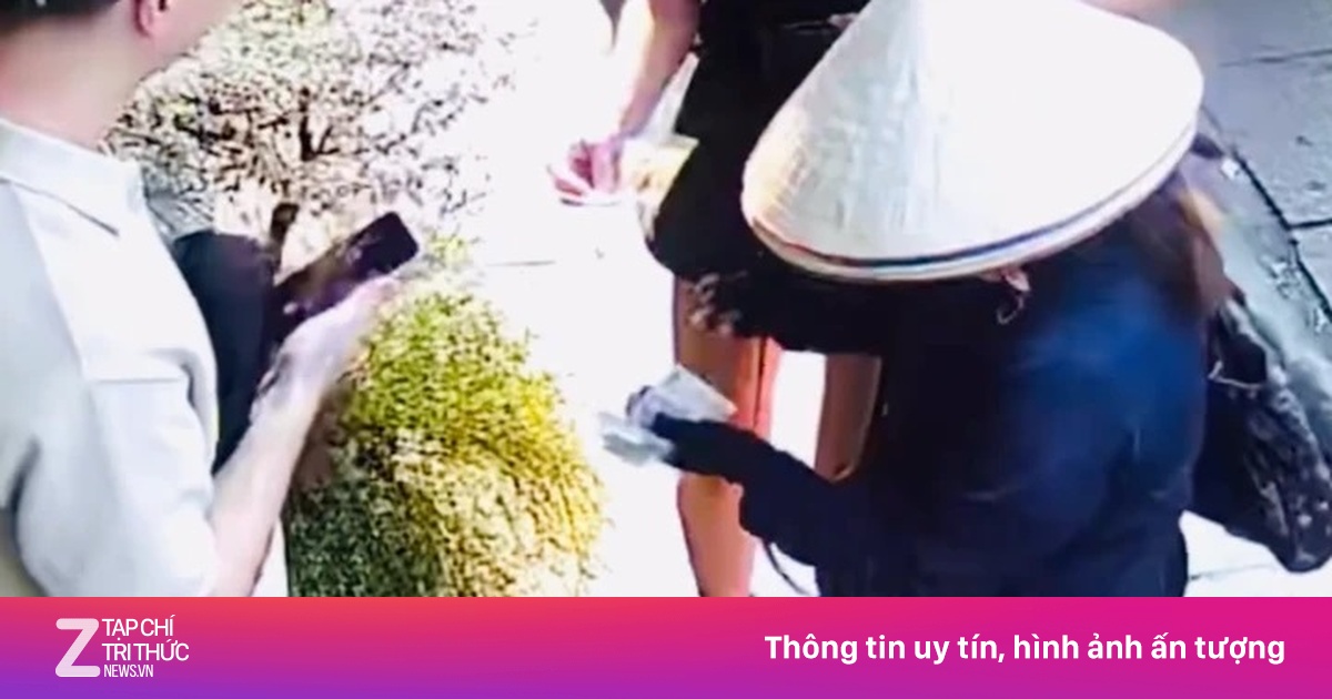 Công an xác minh vụ khách Tây bị 'chặt chém' 850.000 đồng một nón lá