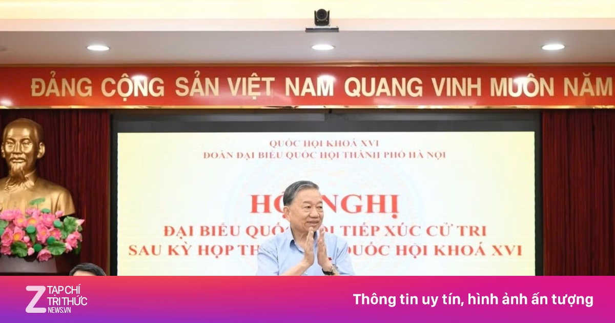 Tổng Bí thư, Chủ tịch nước tiếp xúc cử tri Hà Nội