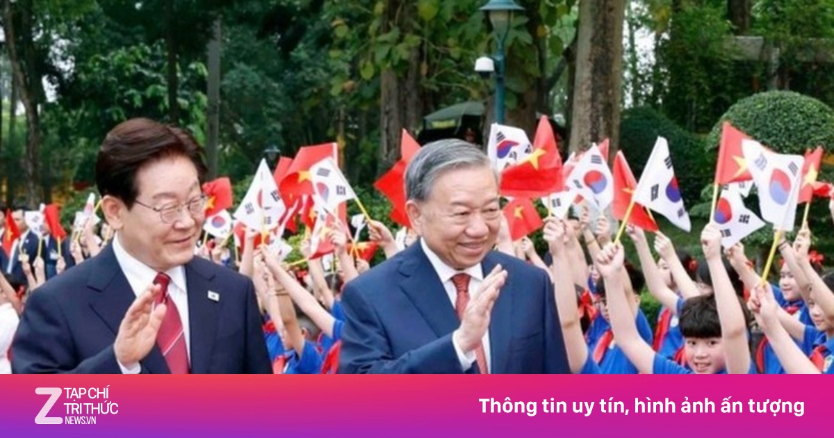 Tổng Bí thư, Chủ tịch nước Tô Lâm chủ trì Lễ đón chính thức Tổng thống Hàn Quốc Lee Jae Myung
