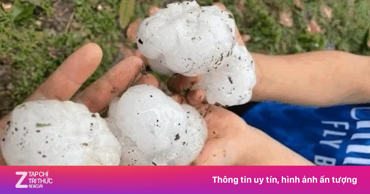 Vì sao mưa đá to như quả trứng xuất hiện?