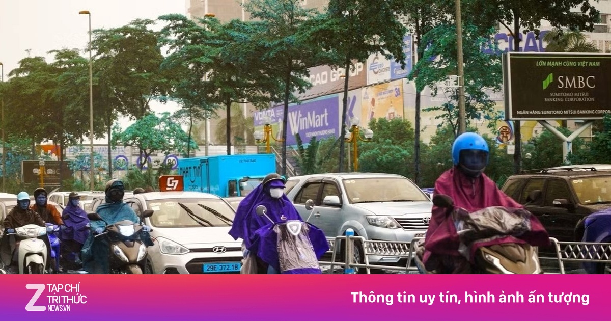 Mưa dông diện rộng ở miền Bắc