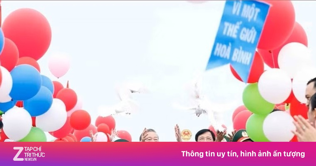 Tổng Bí thư, Chủ tịch nước dự Lễ thượng cờ 'Thống nhất non sông'
