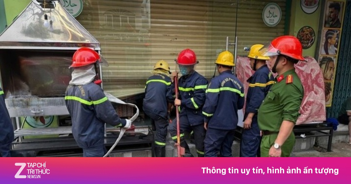 Cháy nhà hàng ở 'phố Tây' Nha Trang