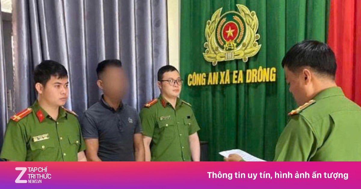 Người đàn ông ở Đắk Lắk bị khởi tố vì đăng ảnh nhạy cảm lên mạng xã hội để bôi nhọ