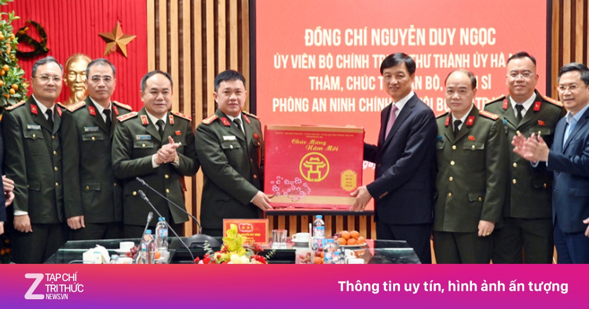 Bí thư Hà Nội định vị thương hiệu Công an Thủ đô trong kỷ nguyên số