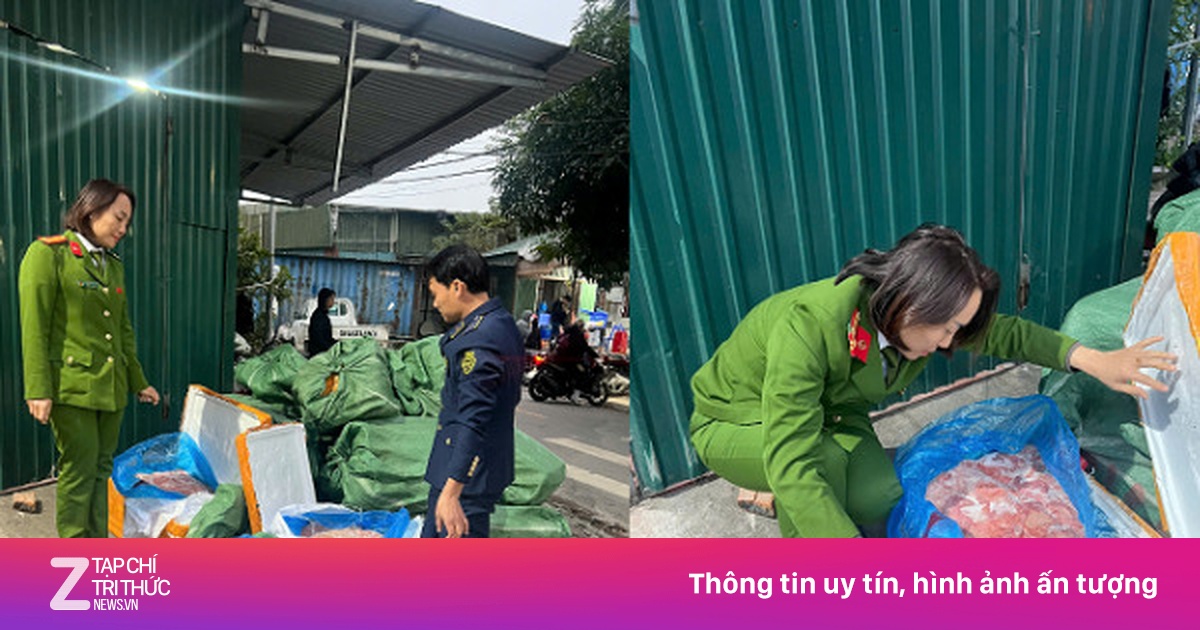 'Chặn đứng' một tấn nầm lợn không rõ nguồn gốc trước khi lên bàn ăn