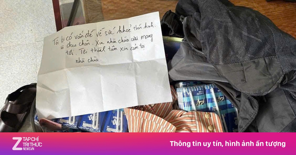 Người đàn ông bị bỏ lại ở cổng chùa Hải Phòng đã được gia đình đón về