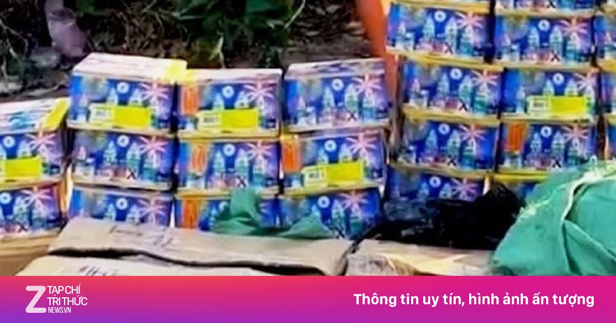 Phá vụ vận chuyển trái phép 165 kg pháo hoa nổ qua biên giới