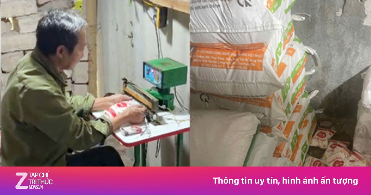 Khởi tố đối tượng sản xuất hơn 1,1 tấn mì chính giả