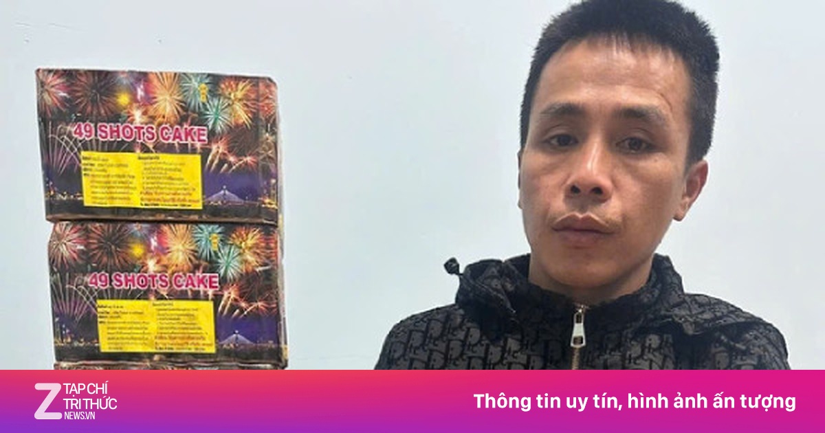 Đặt mua pháo lậu trên Facebook đem về giấu dưới gầm giường