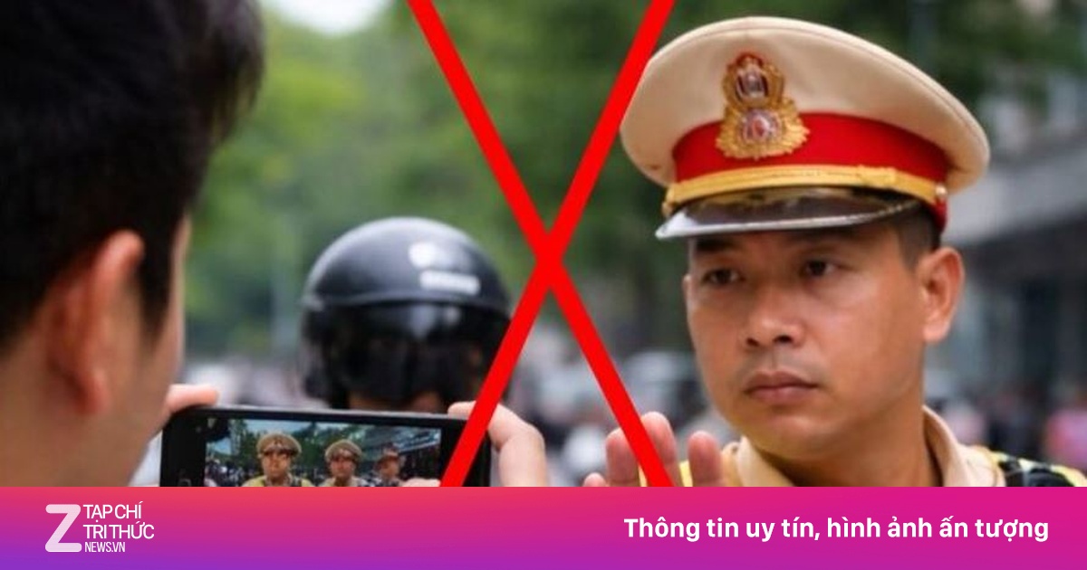 Tin đồn 'đề xuất phạt 5 triệu người tự ý quay CSGT' là bịa đặt