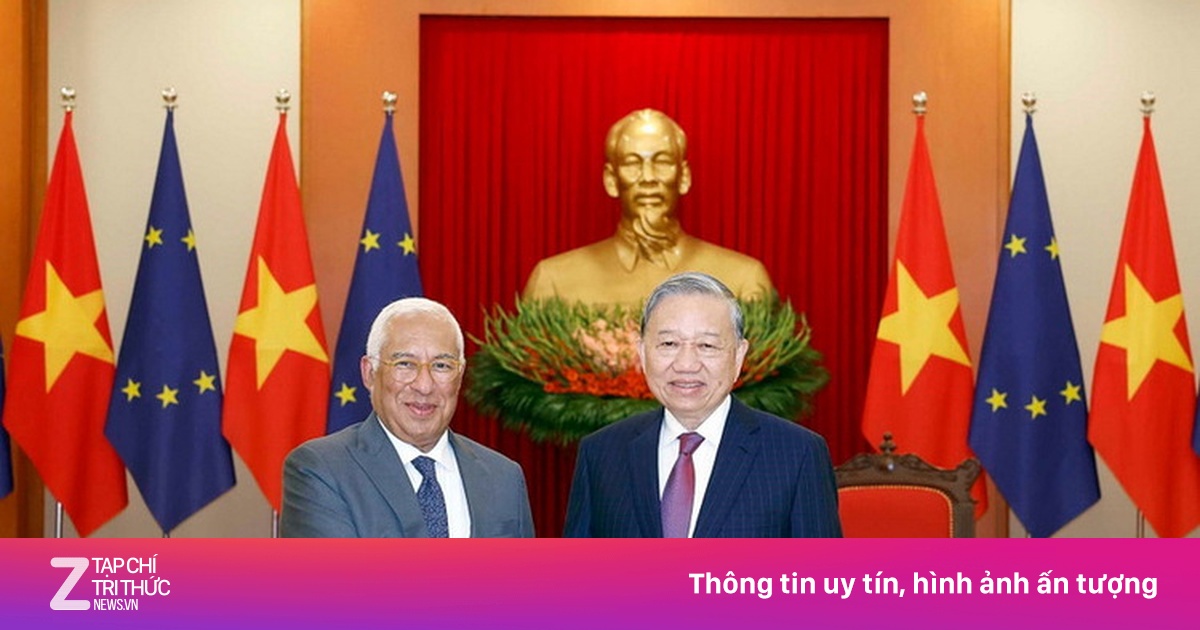 Tổng Bí thư tiếp Chủ tịch Hội đồng châu Âu Antonio Costa