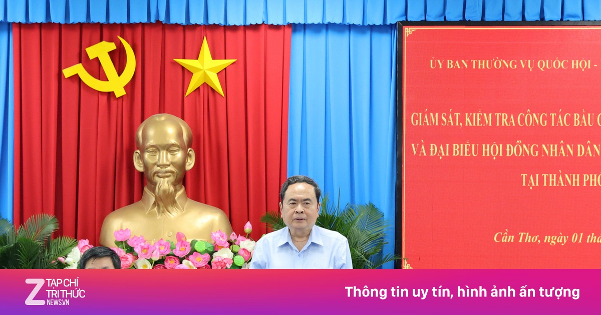 Chủ tịch Quốc hội giám sát công tác chuẩn bị bầu cử tại Cần Thơ