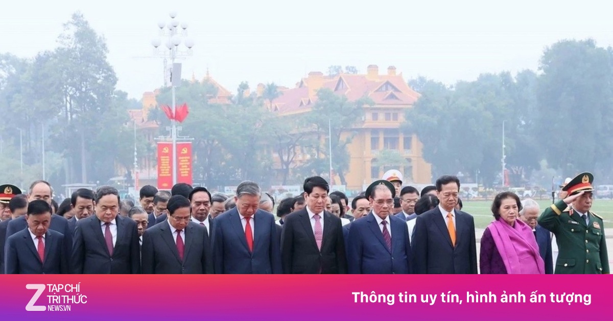 Lãnh đạo Đảng, Nhà nước vào Lăng viếng Chủ tịch Hồ Chí Minh