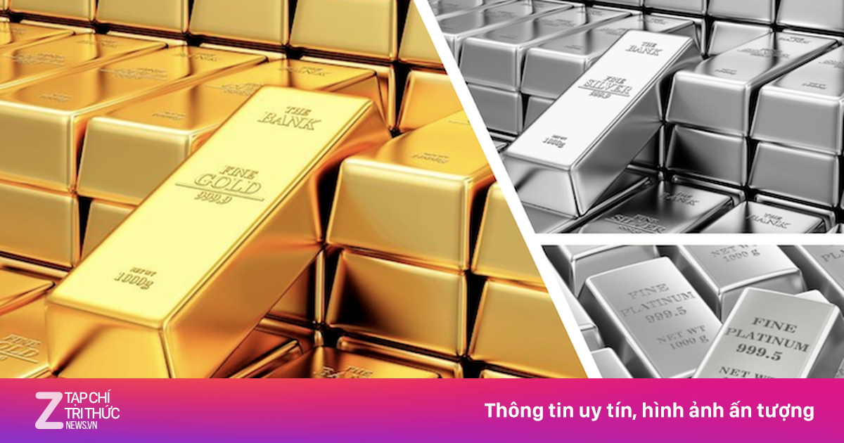Vàng, bạc, đồng chao đảo vì cơn sốt đầu cơ