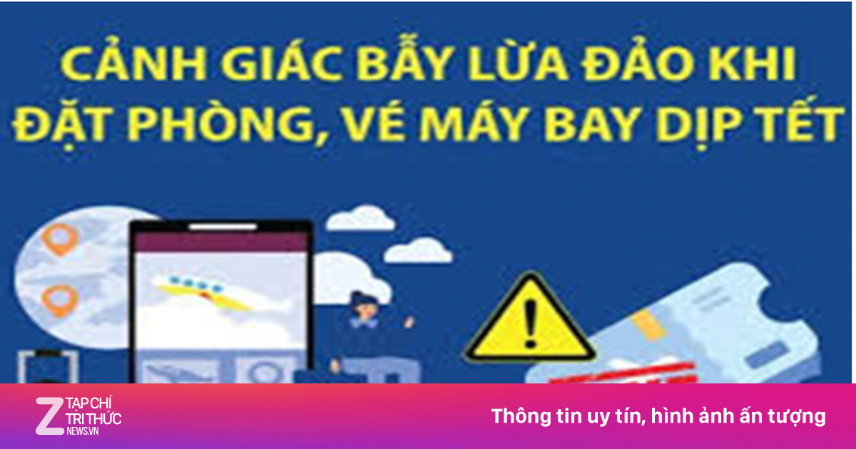 Bộ Công an cảnh báo lừa đảo vé máy bay, đặt phòng giá rẻ dịp Tết