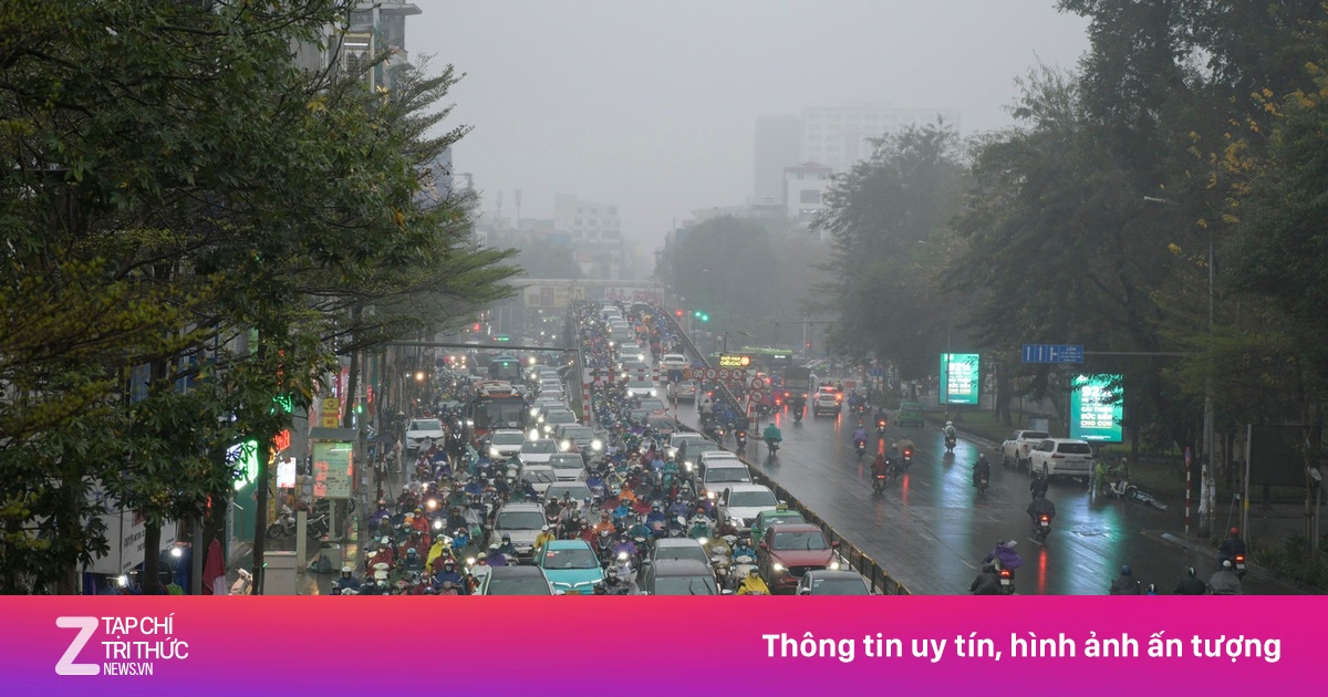 Miền Bắc mưa phùn