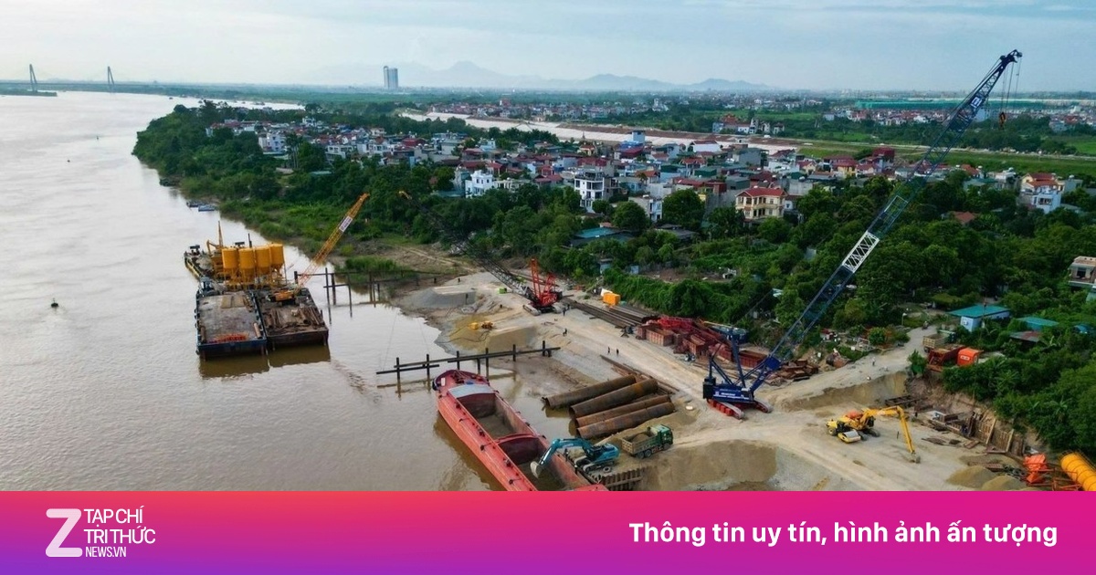 Giải phóng mặt bằng 7 cây cầu qua sông Hồng trước 31/3