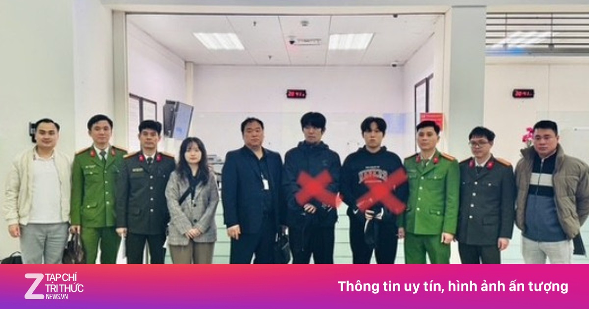 Công an Bắc Ninh bàn giao 2 đối tượng truy nã đỏ Interpol cho Hàn Quốc